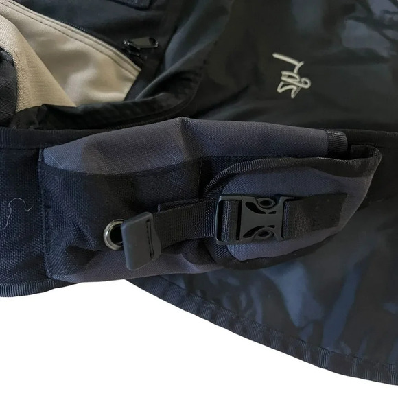 Vintage LL Bean Messenger Bag Crossbody Travel Carry On Colorblock Unisex Hike - Picture 10 of 14